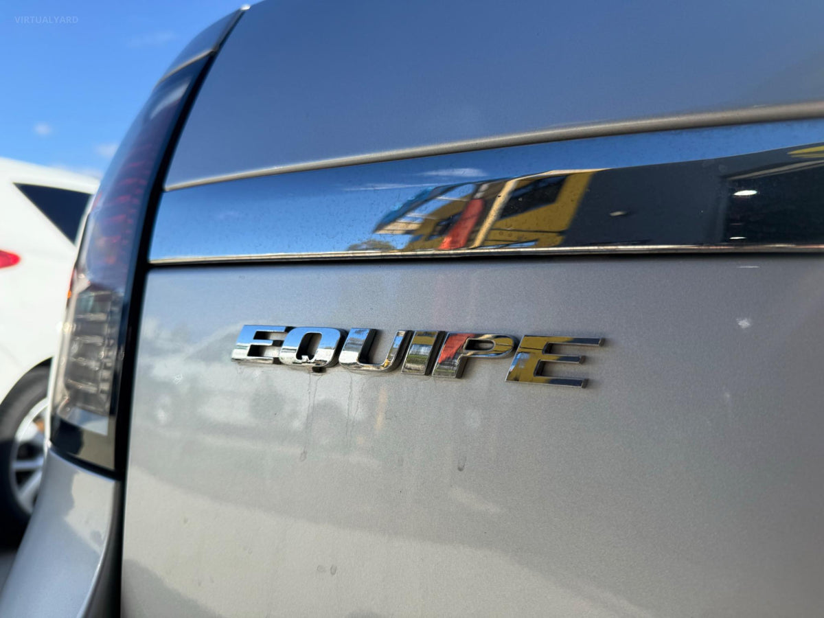 2012 HOLDEN COMMODORE EQUIPE (LPG) VE II MY12