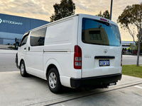 2015 TOYOTA HIACE LWB KDH201R  VAN 3.0L DIESE TURBO 4 SP AUTO