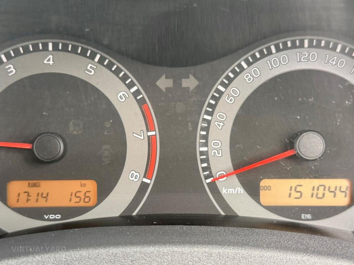 2012 TOYOTA COROLLA ASCENT ZRE152R 1.8L 6 SP MANUAL