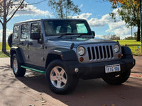 2013 JEEP WRANGLER JK UNLIMITED SPORT SOFTTOP 4DR AUTO 5SP 4X4 3.6I [MY13]