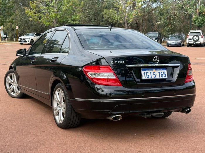 2008 MERCEDES-BENZ C-CLASS W204 C280 AVANTGARDE SEDAN 4DR SPTS AUTO 7SP 3.0I