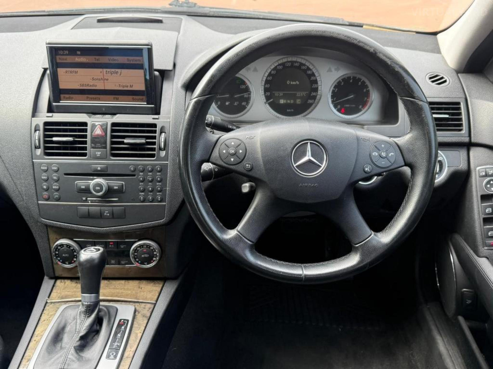 2008 MERCEDES-BENZ C-CLASS W204 C280 AVANTGARDE SEDAN 4DR SPTS AUTO 7SP 3.0I