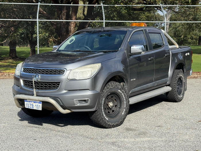 2012 HOLDEN COLORADO RG MY13 LTZ UTILITY CREW CAB 4DR SPTS AUTO 6SP 4X4 1047KG 2.8DT